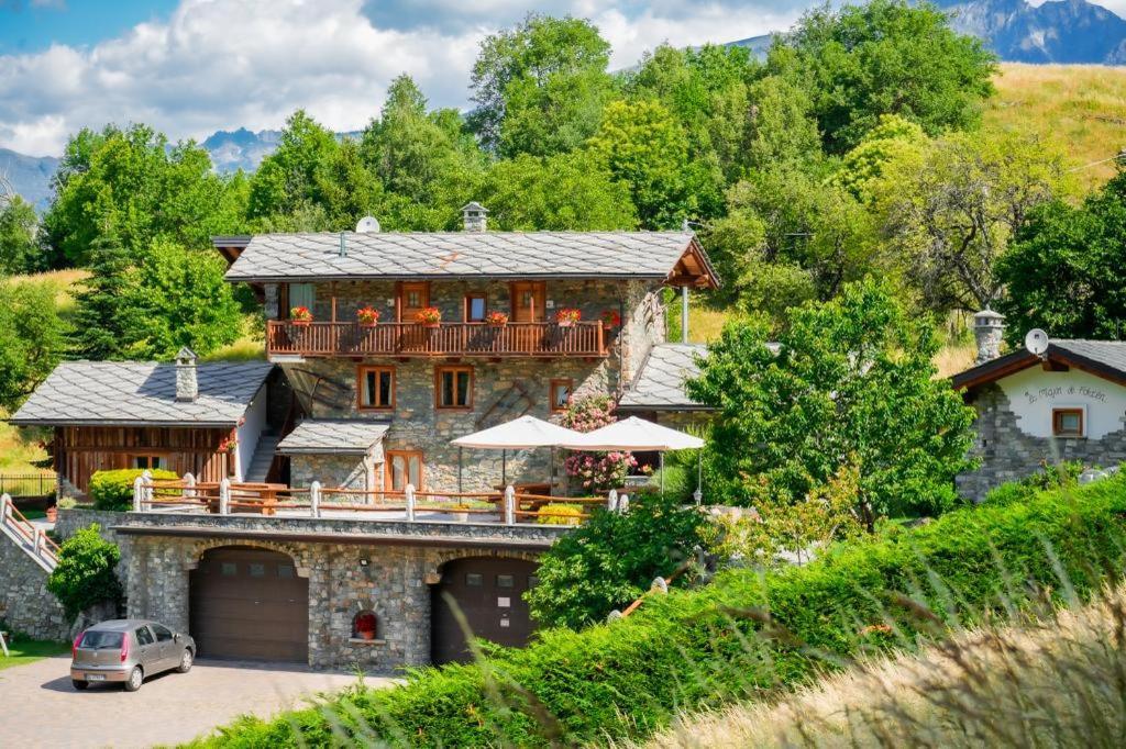 La Majon de Fohten Montjovet Exterior foto