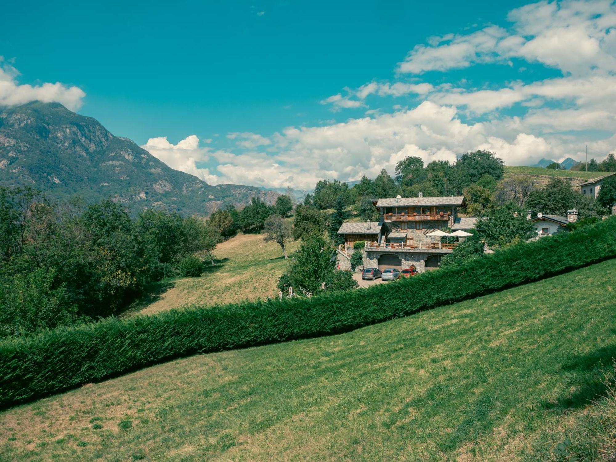 La Majon de Fohten Montjovet Exterior foto